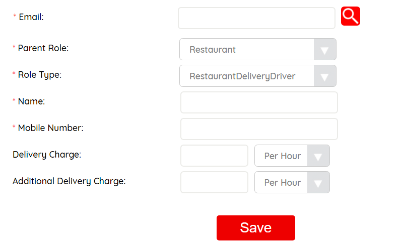 Manage driver charges