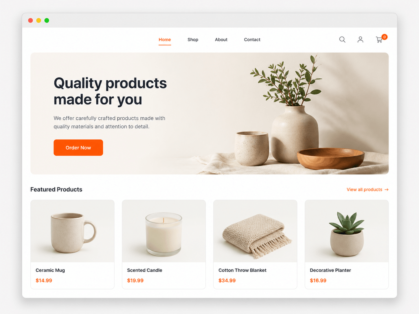 Generate Launch website