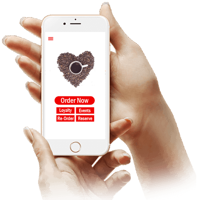 Coffee shop custom app